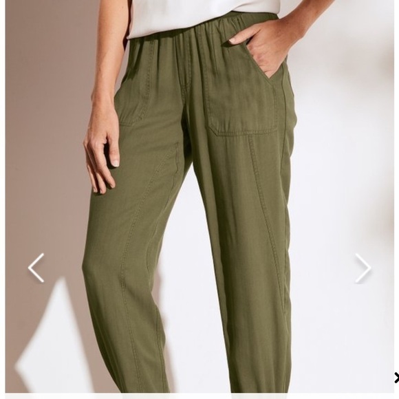 Soft Surroundings Olive Green Pants - Picture 2 of 8